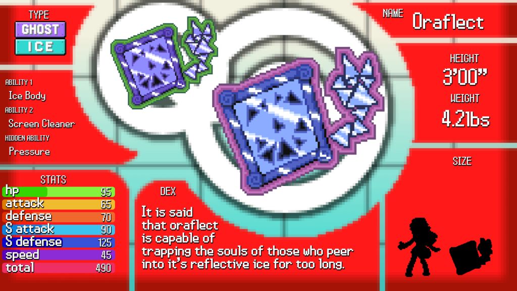 Oraflect - based on a man in the mirror / haunted mirror