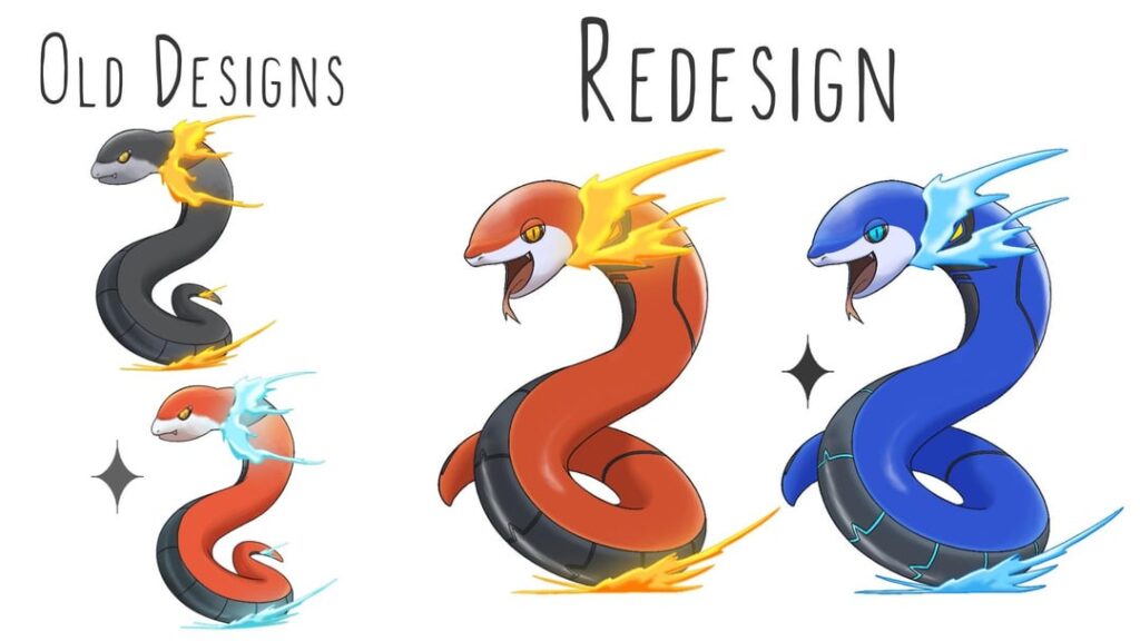 Redesigning the Recar, the evolution for my Regional Fire-Ekans