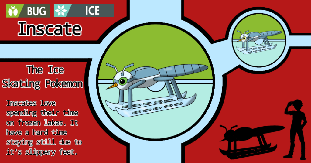 Inscate- The Ice Skating Pokemon