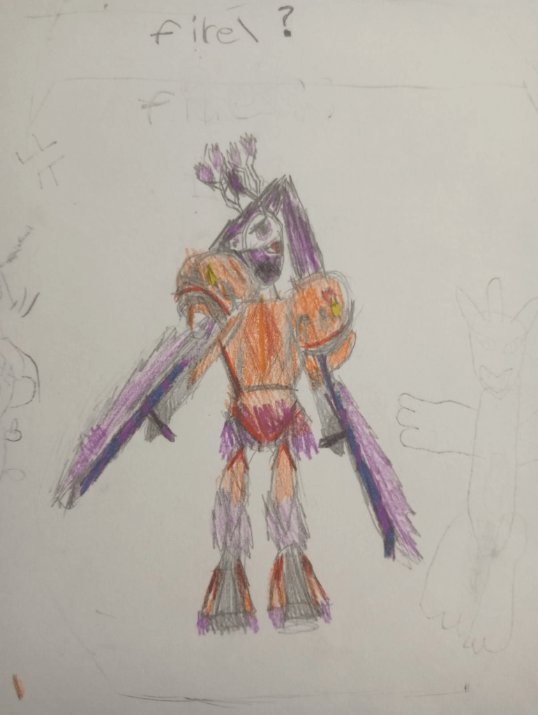 drew this at school lol