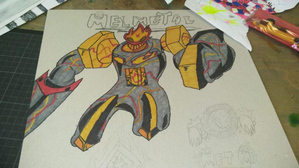 Fire/Steel Melmetal Regional Variant