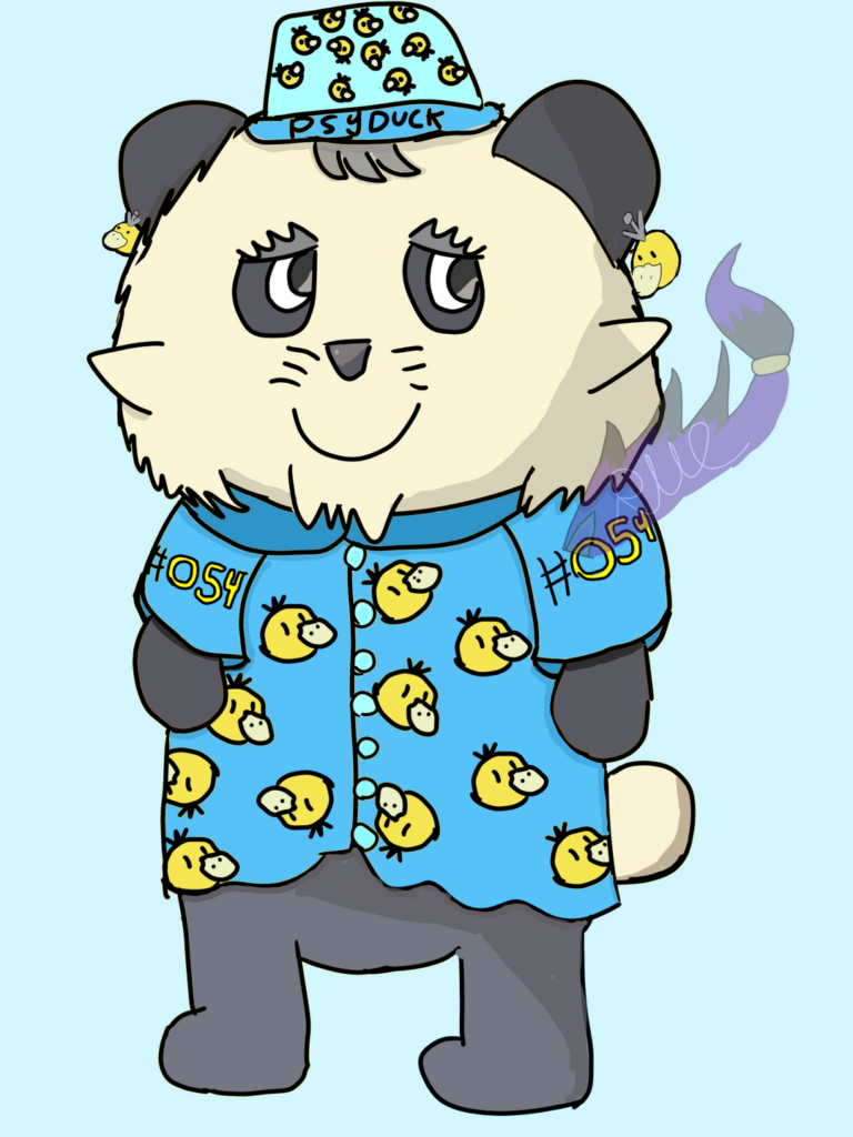 Took it up in myself to make my little brother a pokésona (with his input.)