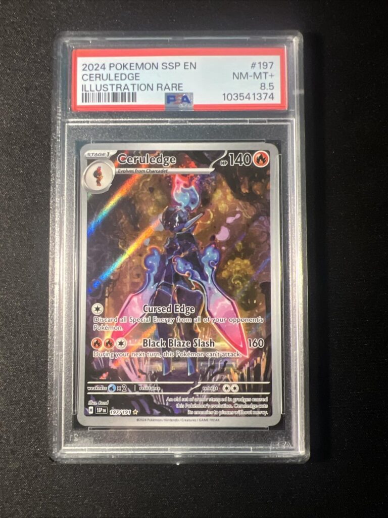 Any Ceruledge fans here? Got my first graded card back from PSA