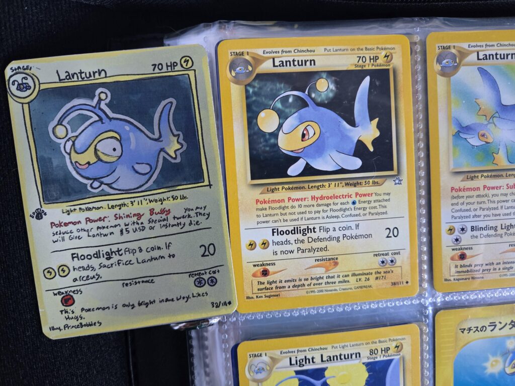 Bought a 1st Edition of my favorite Pokémon and got this instead.