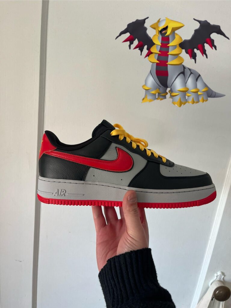 I designed a Nike Air Force 1 inspired by giratina