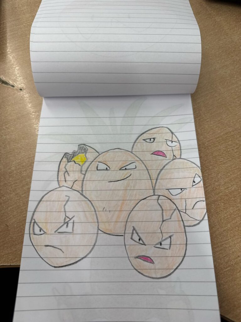 Drawing every Pokémon at work pt7 [OC]