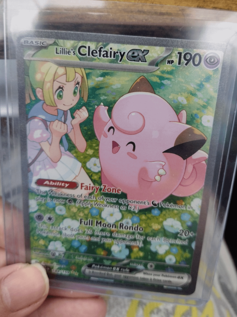 Opened 5 packs... This was in my first one 🥹