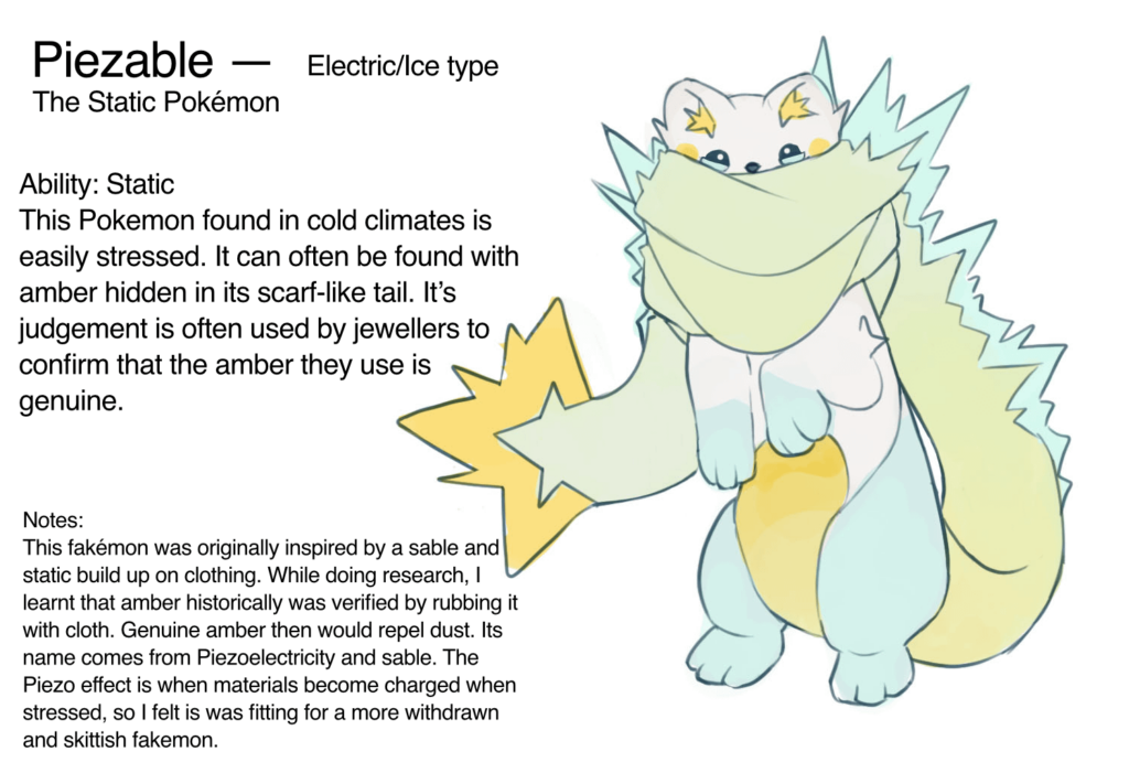 Piezable, the static Pokémon
