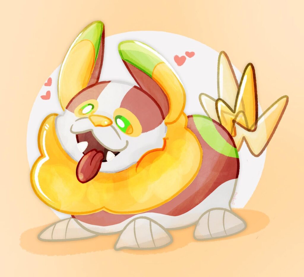 [OC] Yamper!! 🐾⚡️