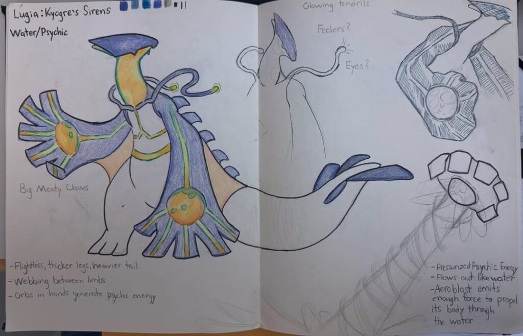 Kyogre’s Siren: Lugia, the warden of the seas
