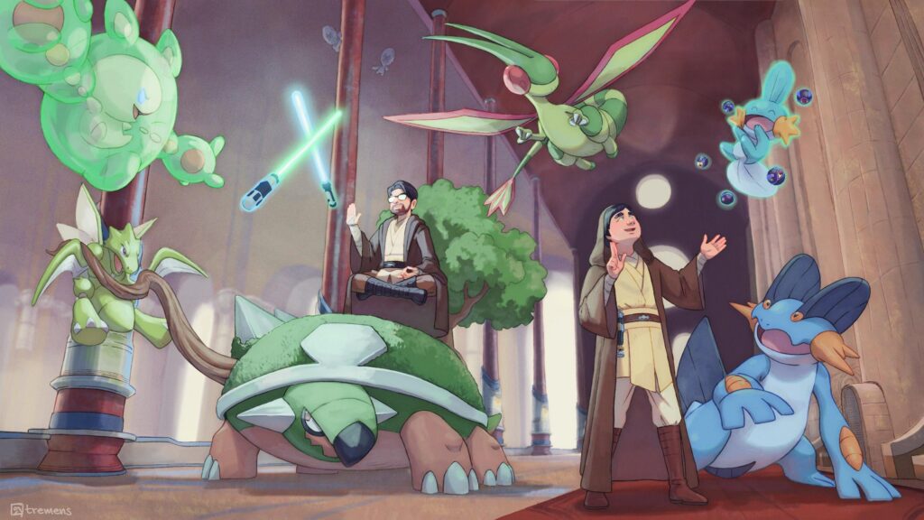 [OC] a SW crossover commission, hope ya'll like it :)