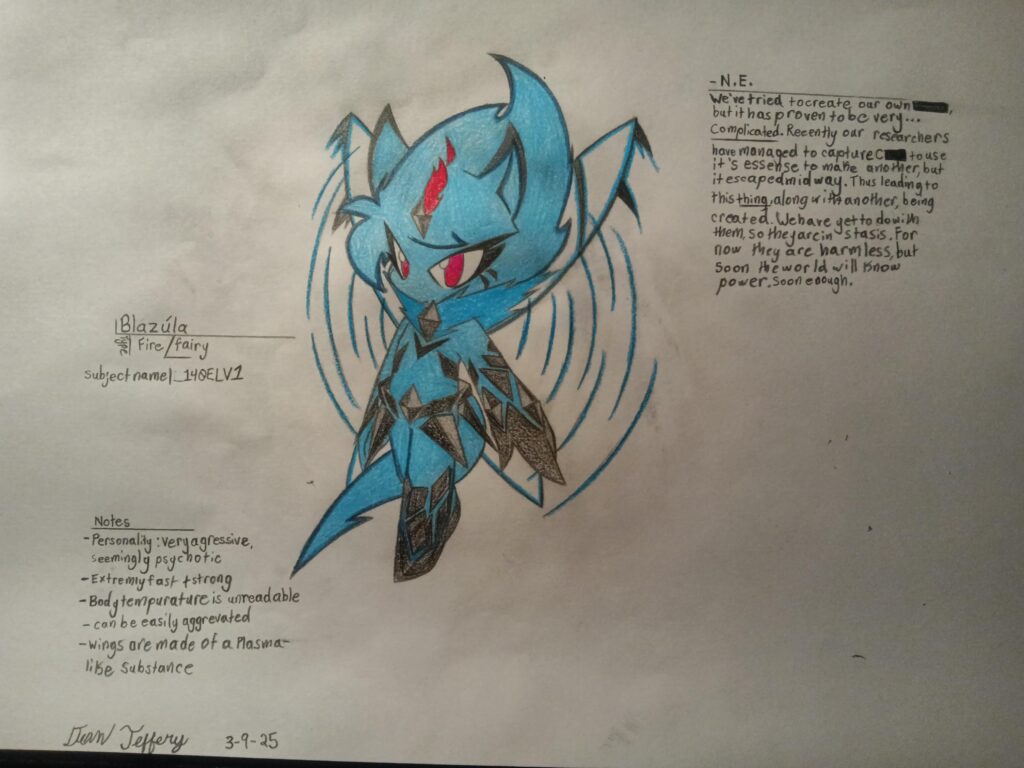 Fire/Fairy Legendary Pokémon I made