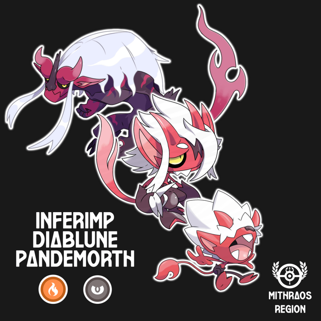 INFERIMP - DIABLUNE - PANDEMORTH - FIRE/DARK