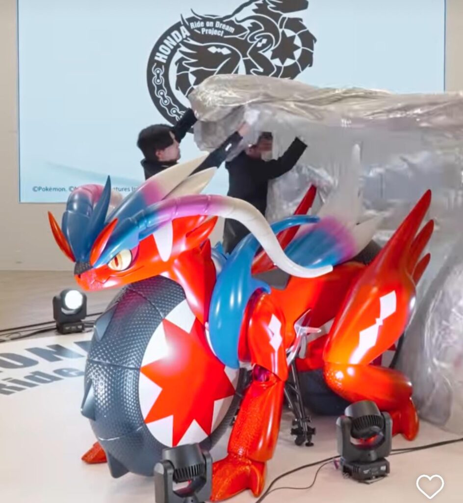 Project Koraidon by Honda. Exhibited in HONDA WELCOME PLAZA AOYAMA