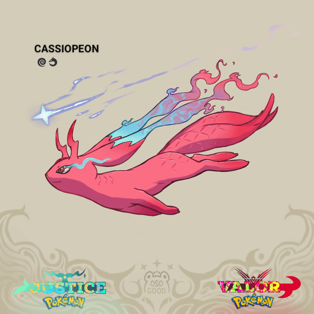 CASSIOPEON the Celestial Pokémon