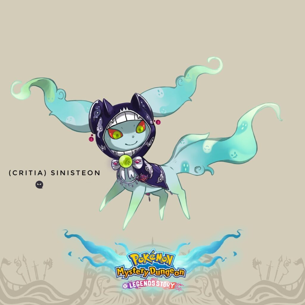 Sinisteon the Ghost Pokémon