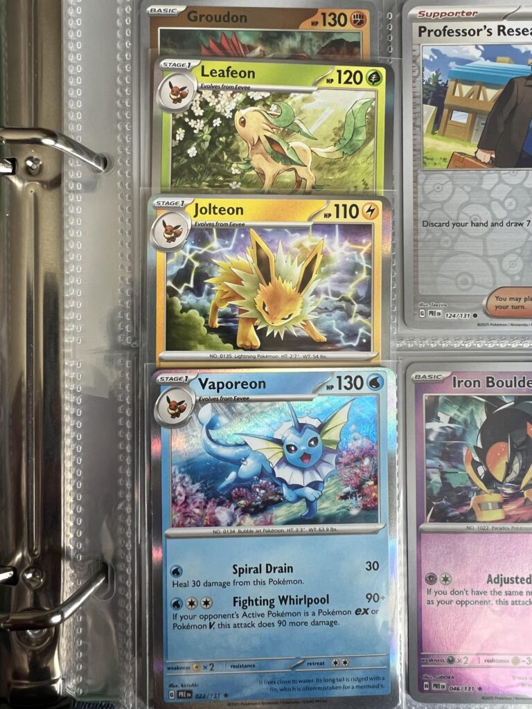 All 3 from the same pris booster.