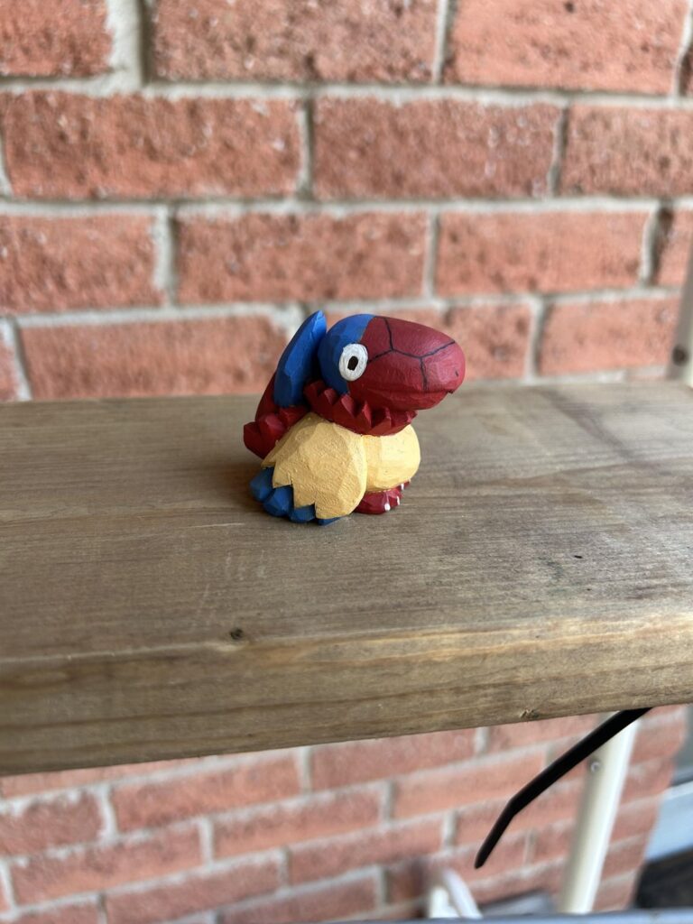 I carved archen out of wood