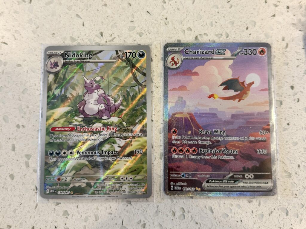 I pulled both of these from the same booster bundle!