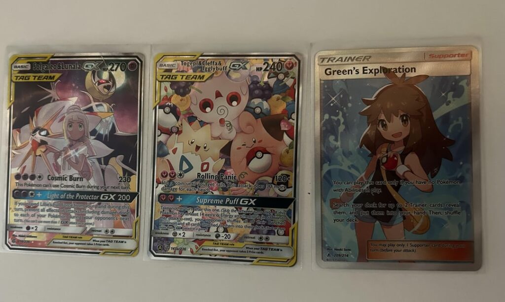 Sister found these in her room, all shoved into 1 Toploader 🙃
