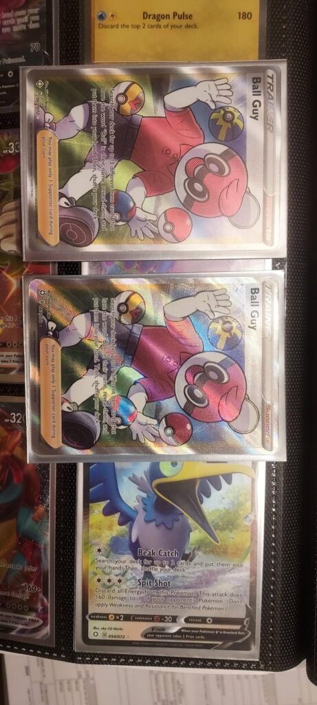 I was today years old when I realized different sleeves cause different visual effects on the cards.