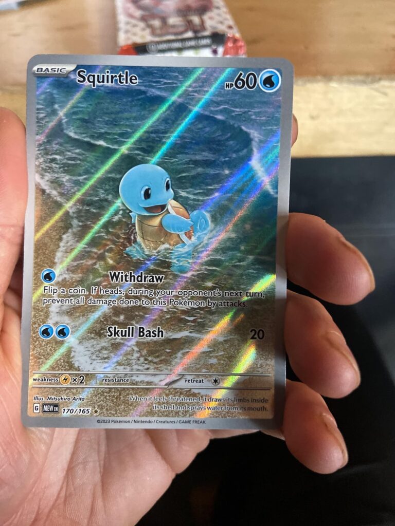 My first 151 packs.