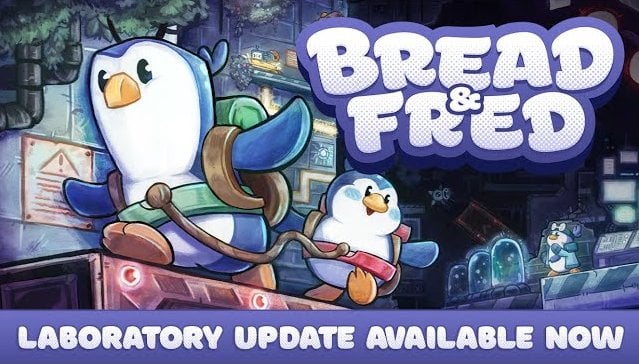 Bread & Fred "Laboratory Update" now available - FREE game-sized DLC