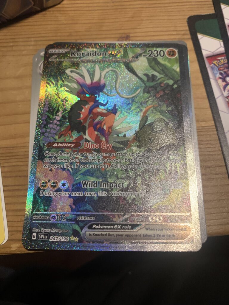 Soo… This Koraidon EX happened.