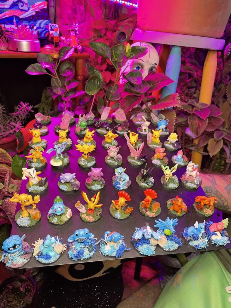 I like to create micro Pokémon Crystal worlds.