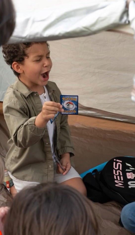 Got my nephew into Pokemon, safe to say he’s hooked.
