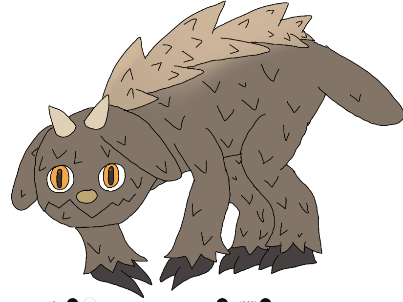 Tauner the fawn pokemon.