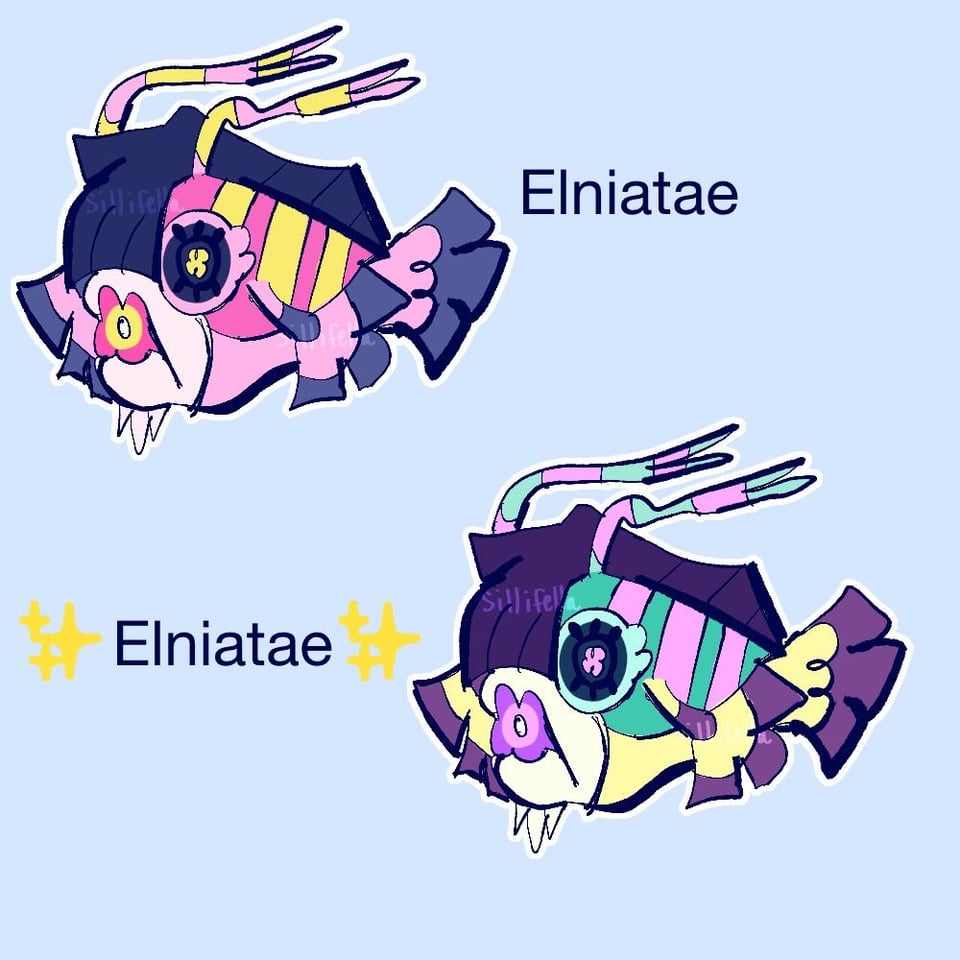 Most of my recent Fakemon designs