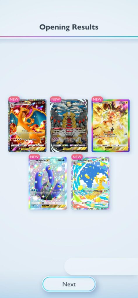 Opened my first pack of the new set and got a god pull!