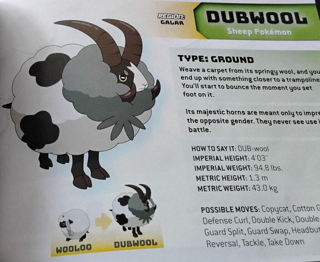My favourite ground type, DUBWOOL