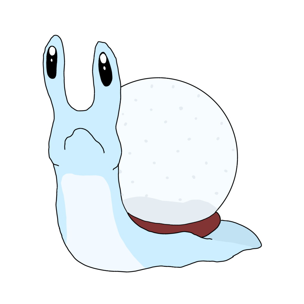Meet the mysterious Glasnail- an Ice/Water Pokemon that swims in the frozen cavern waters of Tamago. Its secret? No one can figure out how to evolve it! Will you be the first?