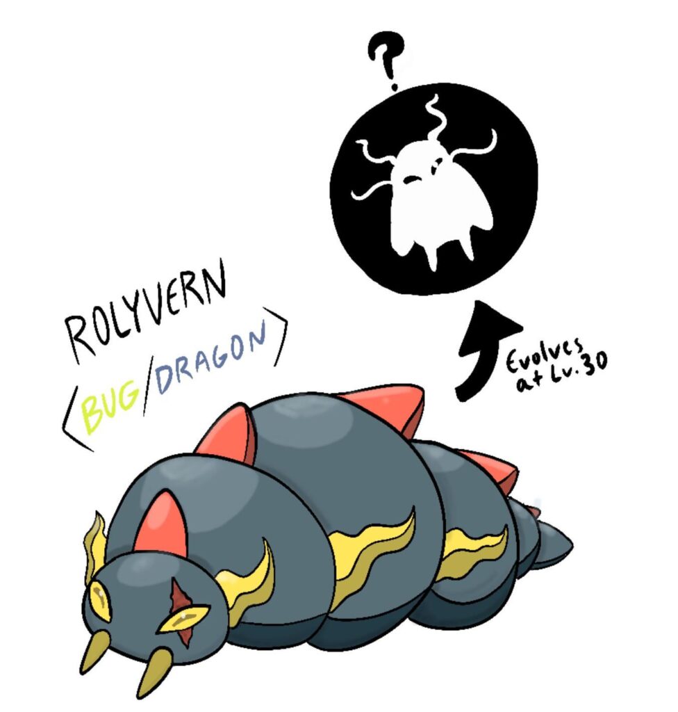 My first fakemon design! I’m used to drawing on paper so give feedback!