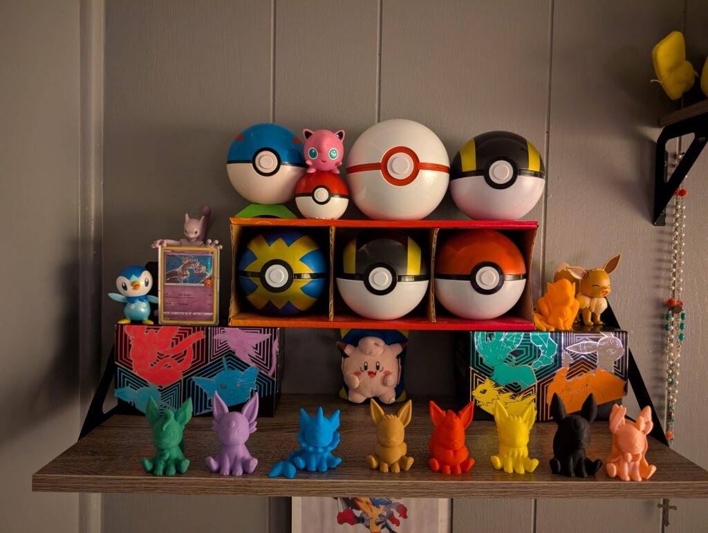Wife's display shelf one down two more to go