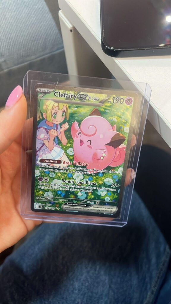 Found Clefairy ex at pre-release, what should I do?