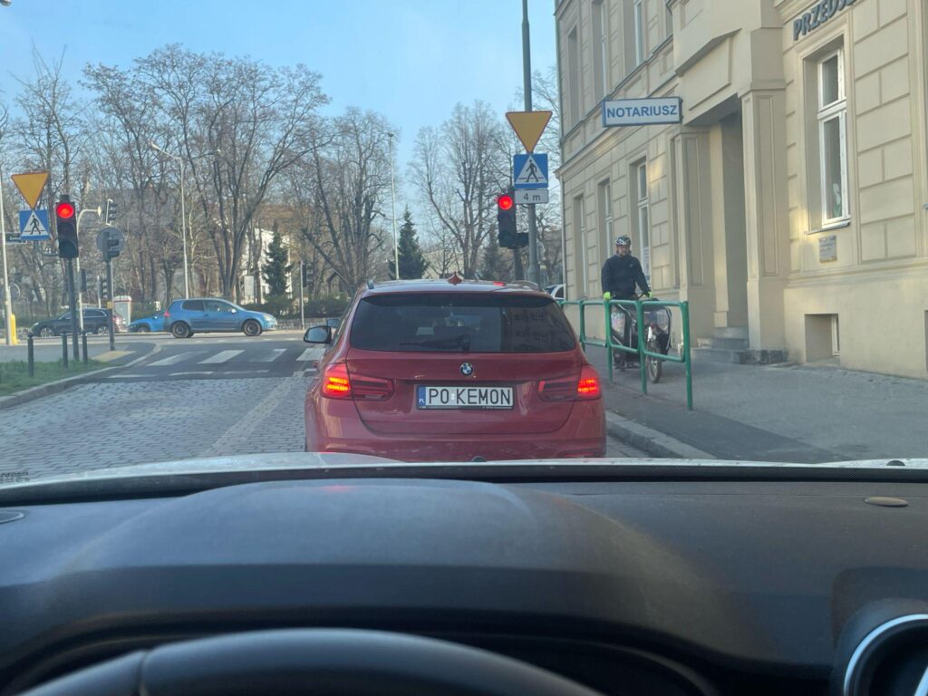My aunt saw this today