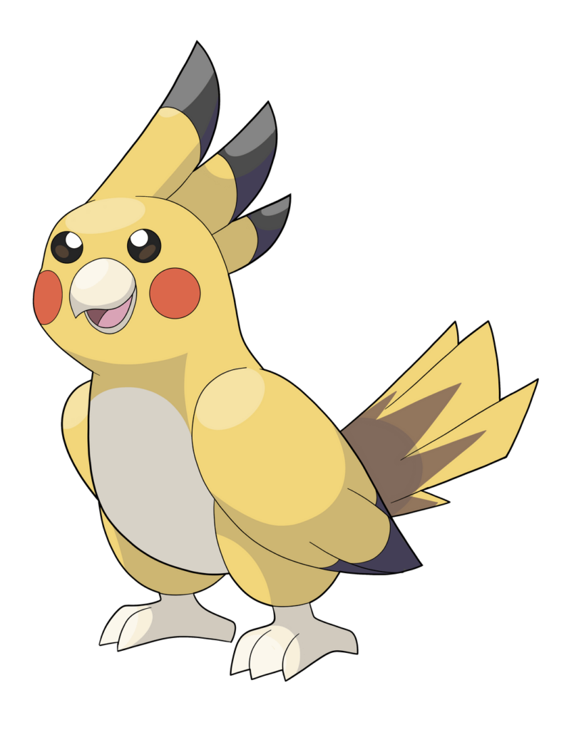 Pikachirp - Convergent Pikachu species (Electric/Flying-Type)