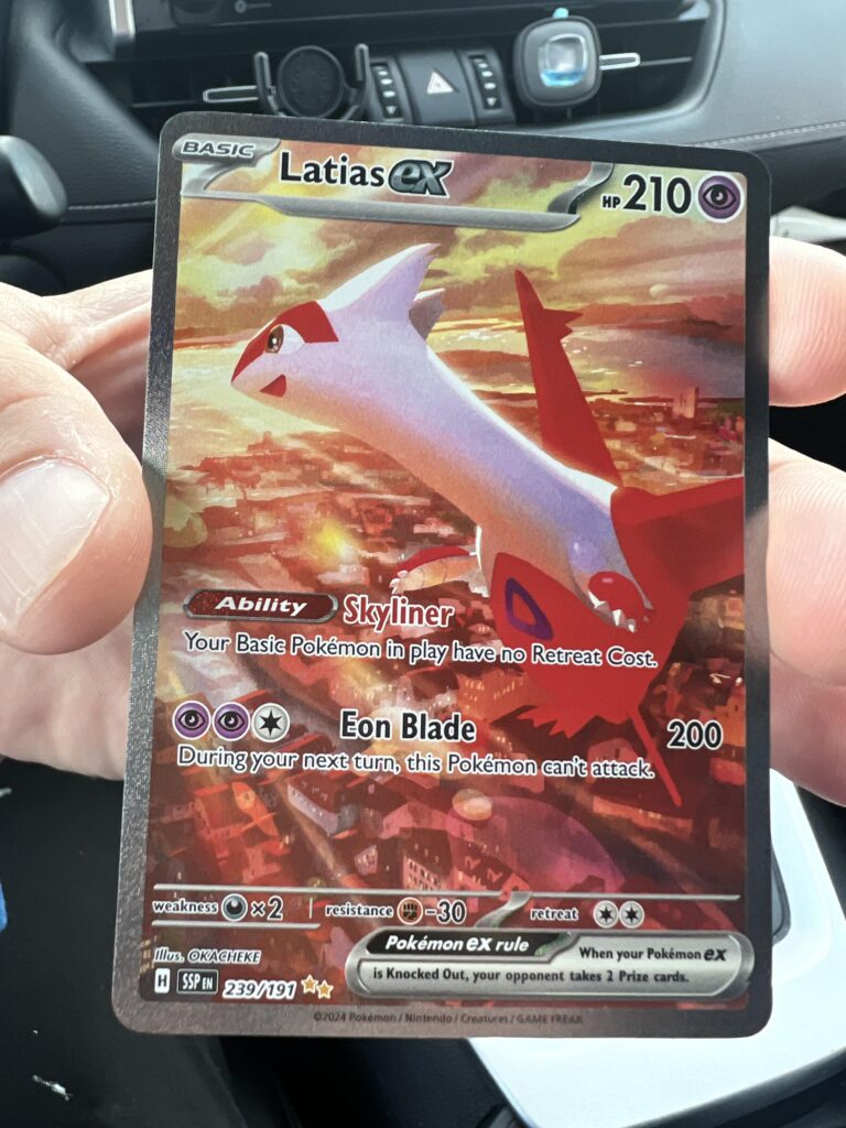 When you sell a tin to a coworker because he can’t find any pokemon