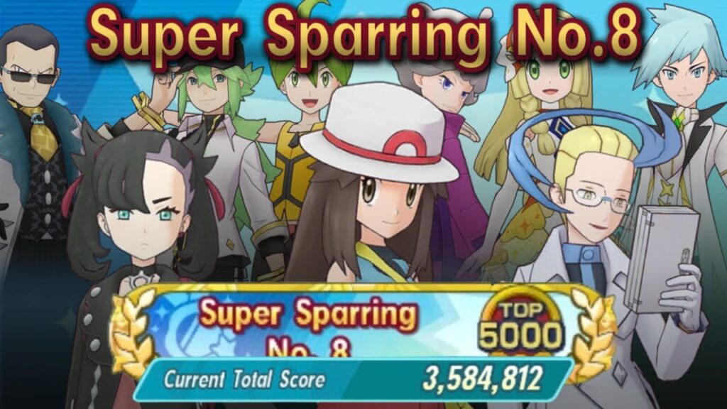 Super Sparring No. 8 Top 5000 | Pokemon Masters EX