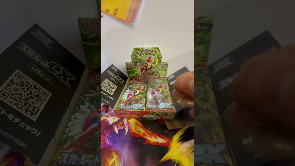 Scarlet EX master set Day 4! #pokemon #japanesepokemon #pokemontcg #pokemonpulls #ptcg