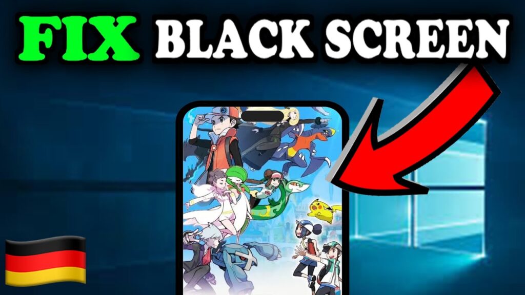 Pokemon Masters EX Black Screen | Black Screen Fix Deutsch - Mobile