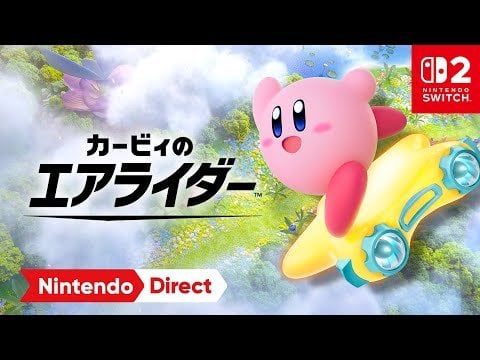 Kirby Air Riders announced for Switch, coming in 2025