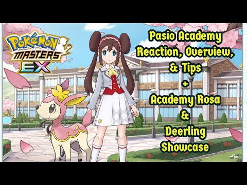 Academy Rosa & Deerling Showcase. Plus Pasio Academy Reaction. #pokemon #pokemonmasters