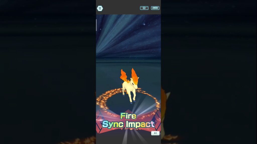 Pokemon Masters Ex - Ponyta Sync Move - android