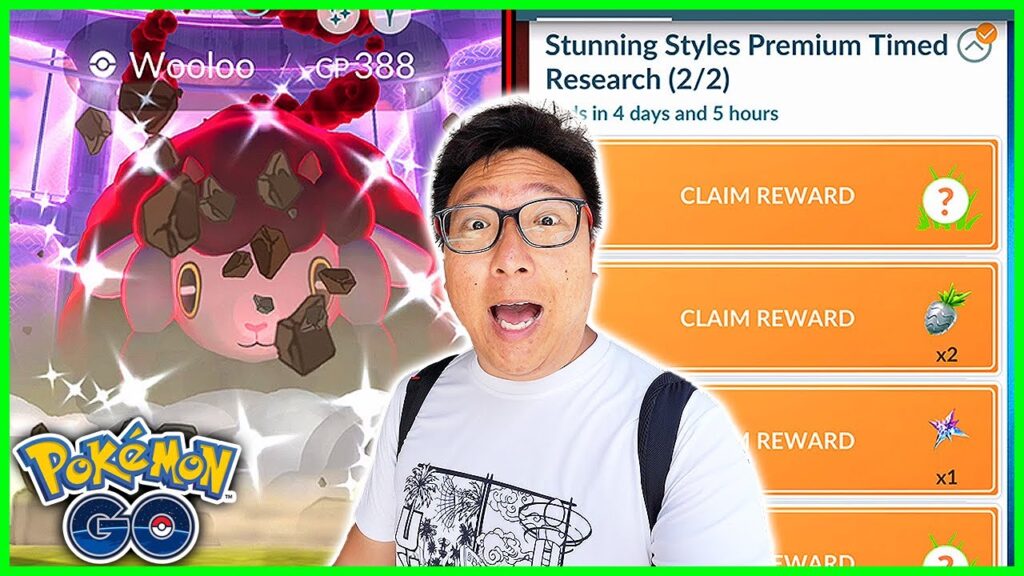 Stunning Styles with Premium Timed Research in Pokemon GO