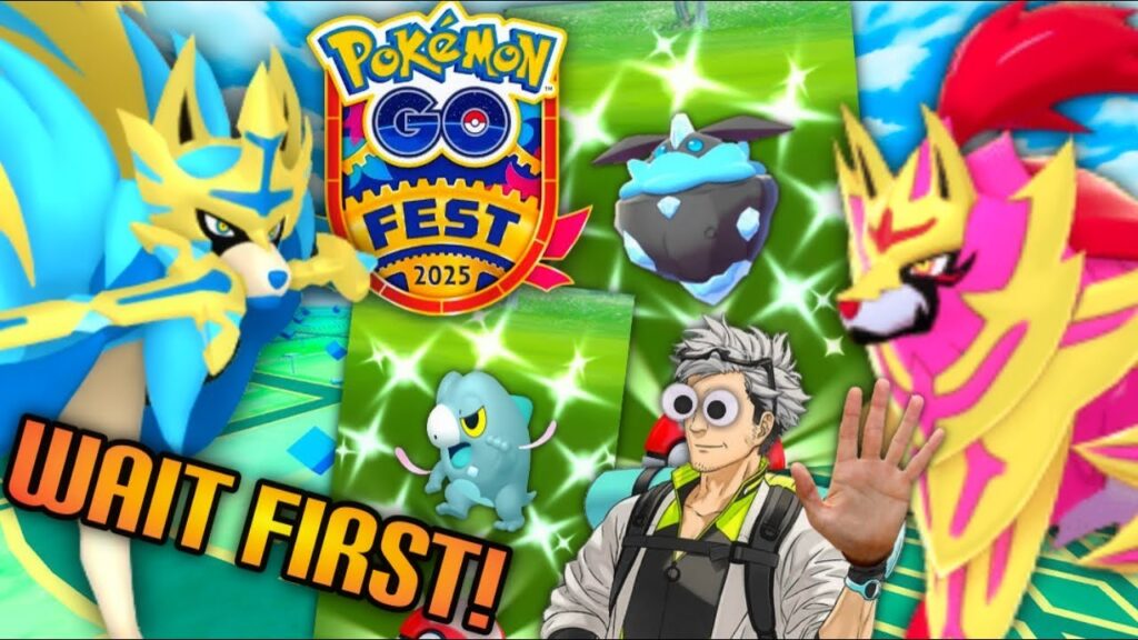 *SHINY CARBINK & FRIGIBAX + A WARNING FOR CROWNED ZACIAN/ZAMAZENTA* GO Fest 2025 details Pokemon GO