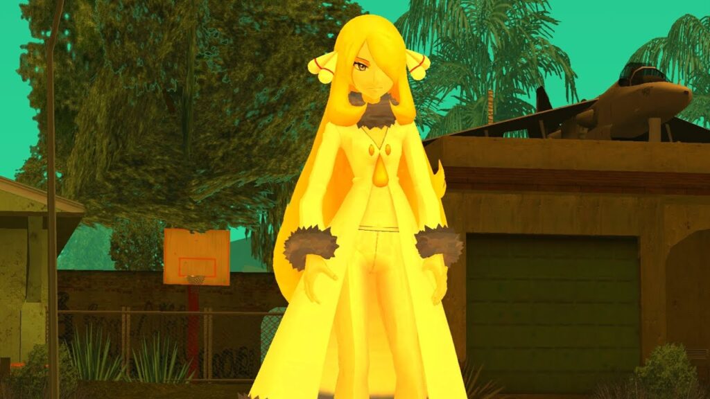 GTA SA - EX Cynthia from Pokemon Masters | Skins Mods PC/Android